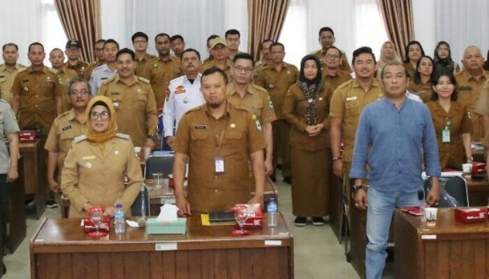 Pimpinan OPD Dan BUMD Pemko P.Siantar Paparkan Perjanjian Kinerja