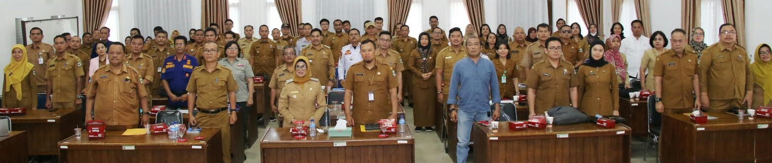 Pimpinan OPD Dan BUMD Pemko P.Siantar Paparkan Perjanjian Kinerja