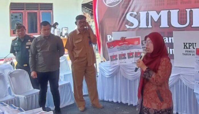 KPU P.Siantar Laksanakan Simulasi Pemungutan Suara