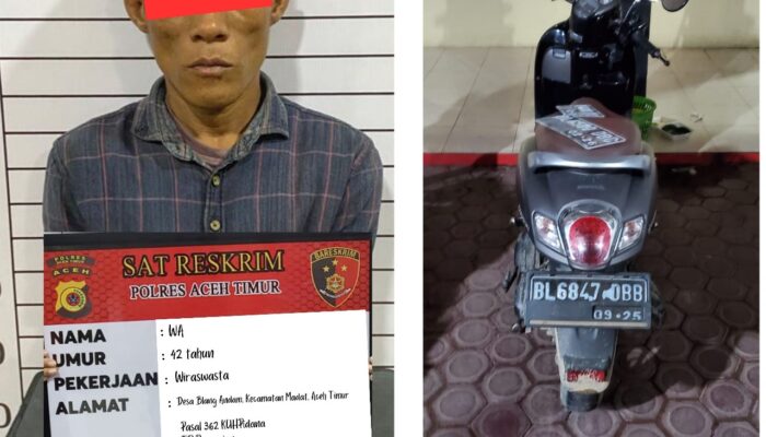 Komplotan Jaringan Pencurian Sepedamotor Antar Kabupaten Diungkap