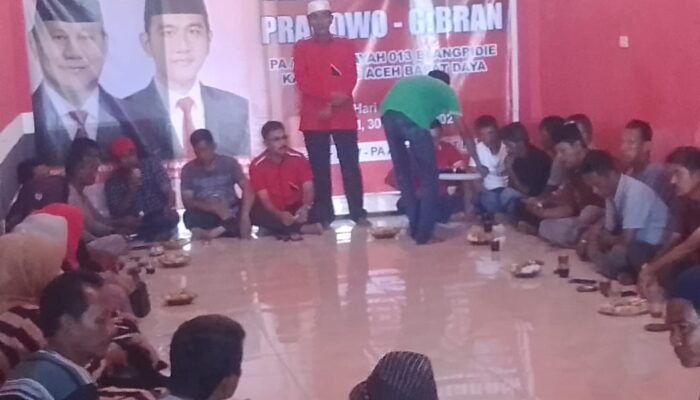 KPA/PA Komit Menangkan Pasangan Prabowo Gibran
