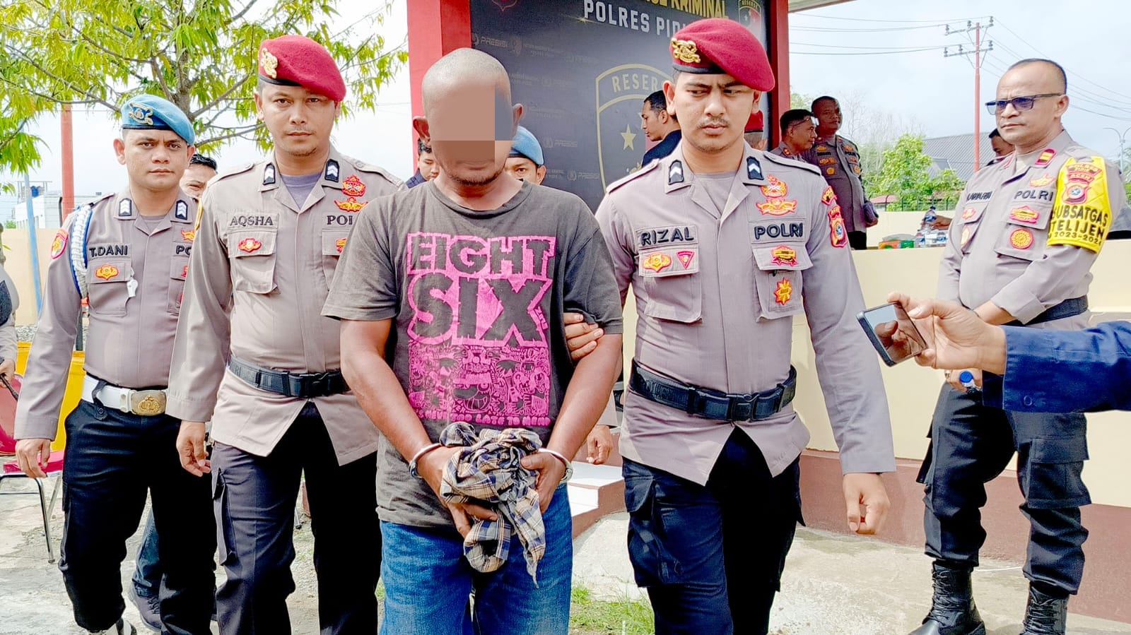 Akhir Pelarian Suami Bunuh Istri Di Titeu