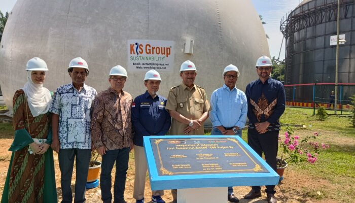 Pabrik BioCNG Komersial Pertama Di Indonesia Diresmikan