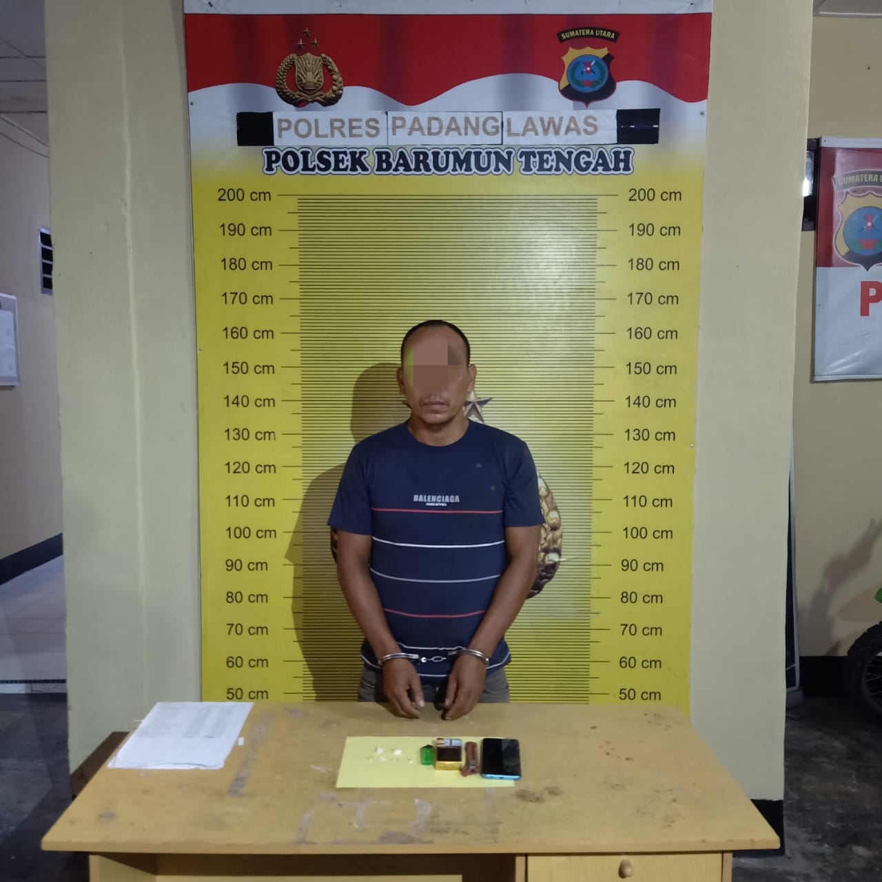 Polsek Barteng Berhasil Ciduk Pengguna Narkotika