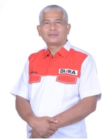 GUBERNUR Lira Sumut, Drs Sam'an Lubis. Waspada/Ist