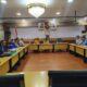 MEDIASI yang digelar di Kantor Disnaker Sumut bersama PT. PSU, Biro Perekonomian Setdaprovsu, dan PD FSPPP-SPSI Sumut, Kamis (18/1).Waspada/Ist