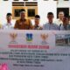 PENYERAHAN rumah layak huni kepada Pak Agus dan keluarga oleh Baznas Sumut bersama Baznas Tebingtinggi. Waspada/ist