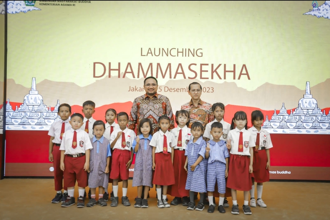 Menteri Agama Luncurkan Pendidikan Keagamaan Buddha Dhammasekha