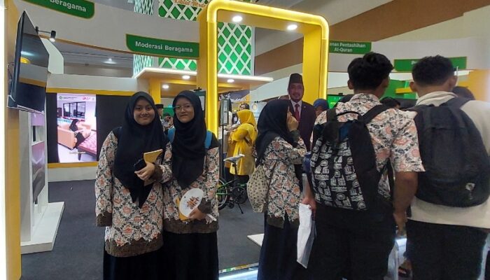 Stan Balitbang Diklat di Dev-X ‘Diserbu’ Pelajar, Ingin Tahu Soal Perpustakaan Digital