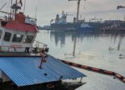Kapal Pengangkut MFO Bocor, Minyak Tumpah Cemari Laut Belawan