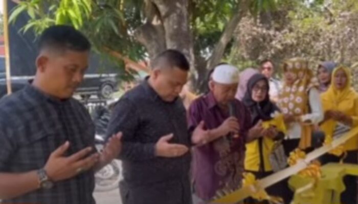 Caleg DPR RI Hasrul Benny Harahap Resmikan Rumah Aspirasi Segala Golongan