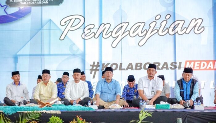Kegiatan Pemko Medan Kini Dominan Warna Biru