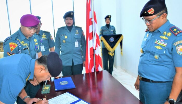 Danlantamal Kukuhkan Jabatan Asrena