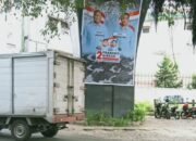 Poster Prabowo-Gibran Rusak Sarana Transportasi Publik