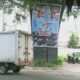Poster Prabowo-Gibran Rusak Sarana Transportasi Publik