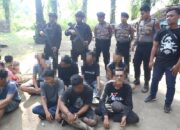 Polda Sumut Gerebek Kampung Narkoba Di Kutalimbaru, 12 Orang Ditangkap