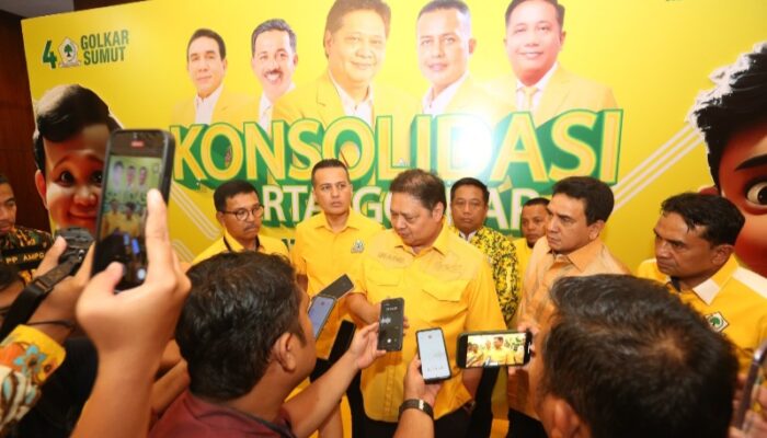 Airlangga Optimistis Golkar Dan Prabowo-Gibran Menang Di Sumatera Bagian Utara