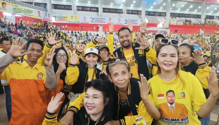 Ribuan Pendukung Helmax Alex Tampubolon Hadiri Kampanye Akbar Partai Golkar Di Medan