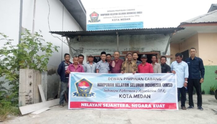 Sekretariat DPC HNSI Medan Diresmikan, Rahman Siap Advokasi Masalah Nelayan