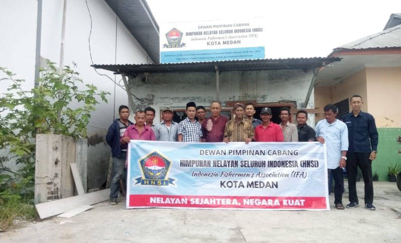 Sekretariat DPC HNSI Medan Diresmikan, Rahman Siap Advokasi Masalah Nelayan