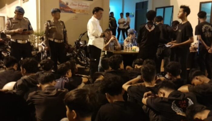 Ganggu Kamtibmas, Polisi Amankan 110 Anggota Geng Motor