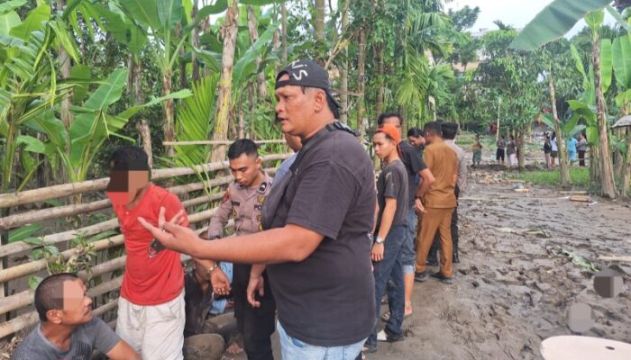 Gubuk Narkoba Dan Judi Di Jalan PDAM Sunggal Diratakan