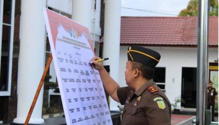 Cabjari Deliserdang Di Labuhandeli Laksanakan Apel WBK