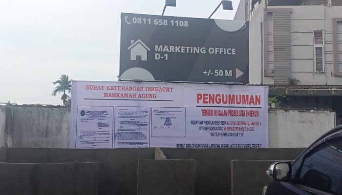 Salahi Aturan, Dirikan Bangunan Di Objek Sengketa Berkekuatan Hukum