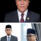 KEPALA Kantor Kementerian Agama Wilayah Provinsi Sumatera Utara, H. Ahmad Qosbi MM, Ketua Badan Amil Zakat Nasional (Baznas) Sumatera Utara, Prof. Dr. H. Mohammad Hatta dan Kepala UPT Asrama Haji Medan, H. Ramlan Sudarto SH. Waspada/Ist