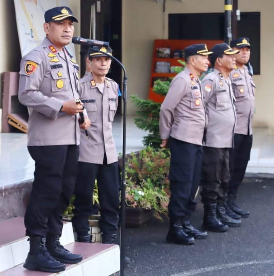 Kapolres Padangsidimpuan AKBP Dudung Setyawan tegaskan Polri netral dalam Pemilu. (Waspada/Ist)