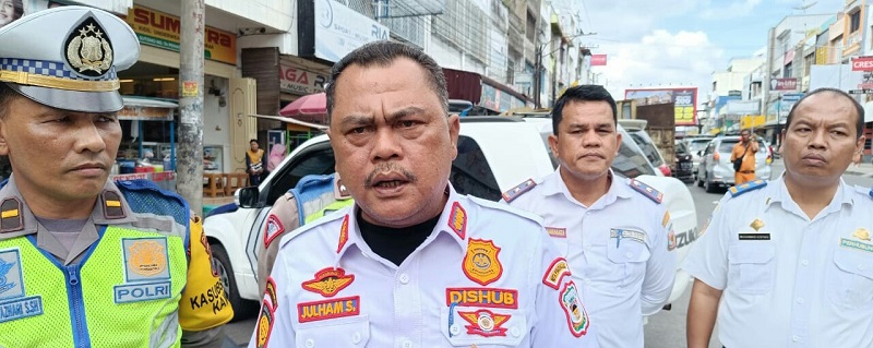 Kadishub P.Siantar Tidak Mengerti Ada Protes Larangan Parkir Depan Rumdis Kapolres