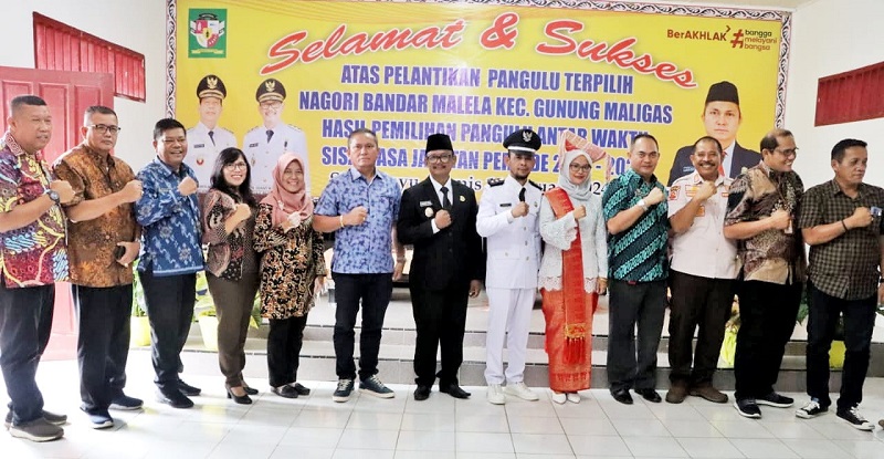 Wabup Simalungun Lantik Pangulu Bandar Malela Wabup Simalungun Lantik Pangulu Bandar Malela