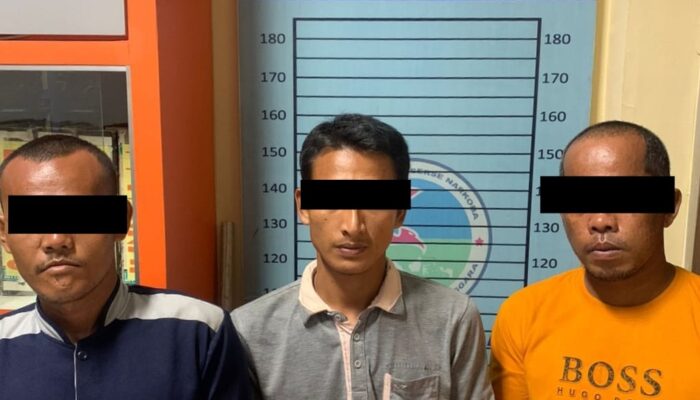Polres Agara Amankan Tiga Pengedar Dan Penyalahguna Narkoba