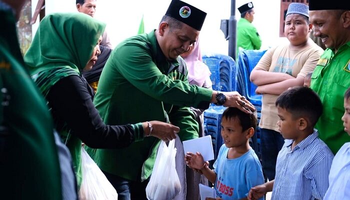 Peringati Harlah Ke-51, DPC PPP Padangsidimpuan Santuni Anak Yatim