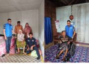 Anggota DPRK Salurkan Kursi Roda Untuk Warga Ulee Kareng