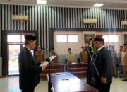 Pj Bupati Syakir Lantik Yusrizal Jadi Penjabat Sekdakab Agara