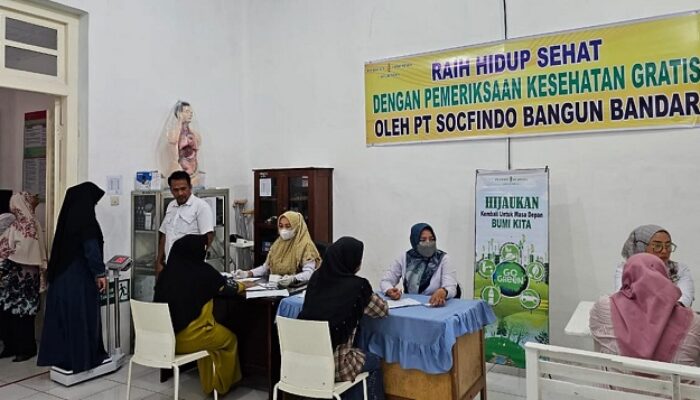 Socfindo BB Gelar Pemeriksaan AsDiaKol Gratis.