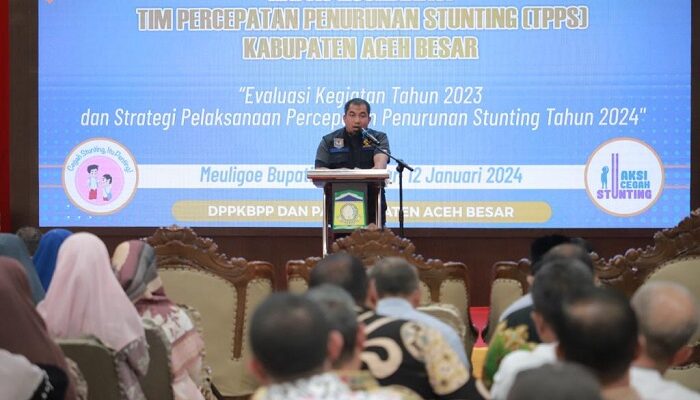 Aceh Besar Gelar Rakor Tim Percepatan Penurunan Stunting