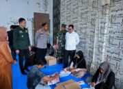 Pj Bupati Pantau Pelipatan Kertas Suara 