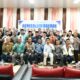 Para peserta mengikuti acara Konferensi Daerah Pelajar Islam Indonesia Aceh Besar Ke-21 di Gedung Dekranasda, Gampong Gani, Kecamatan Ingin Jaya, Sabtu (20/1) malam. (Waspada/Ist)
