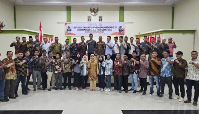 Bawaslu Palas Gelar Raker