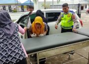 Polantas Batubara Bantu Ibu Melahirkan Di Mobil
