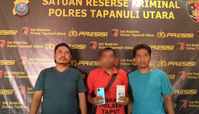 Polres Taput Amankan Terduga Pelaku Pencurian 5 HP Dan Uang Rp9 Juta