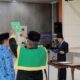Pj Wali Kota Banda Aceh, Amiruddin, saat mengambil sumpah para kepala sekolah yang dilantik. (Waspada/Zafrullah)
