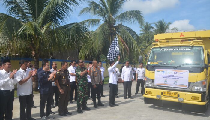 Pemko Langsa, Bulog Dan PT Pos Salurkan Cadangan Beras Ke Masyarakat