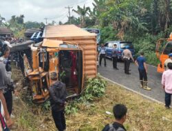 Tabrakan Beruntun Di Jalan P.Siantar – Raya, 6 Tewas 4 Luka-luka