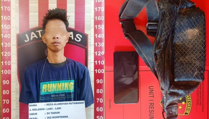Tersangka Pencurian 2 HP Seharga Rp10 Juta Diringkus