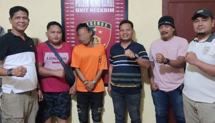 Polsek Namorambe Tangkap Pembobol Rumah Pengusaha Botot