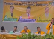 Caleg DPR RI Dapil Sumut 1 Dari Partai Golkar No 3 Hasrul Benny Harahap Hadiri Forum Silaturahmi Bersama