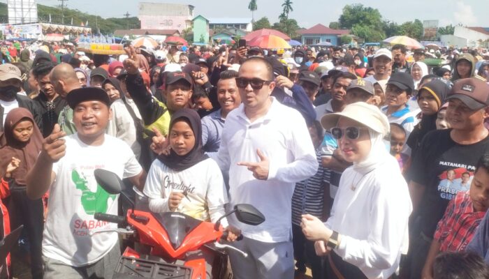 Jalan Sehat Gerindra DS Meriah